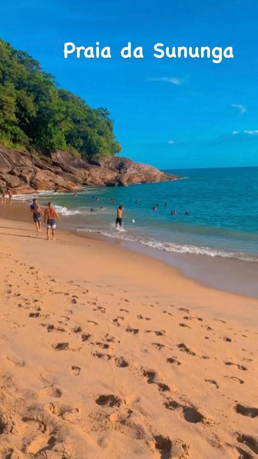 Hospedaria Vitoria Mar Ubatuba Esterno foto