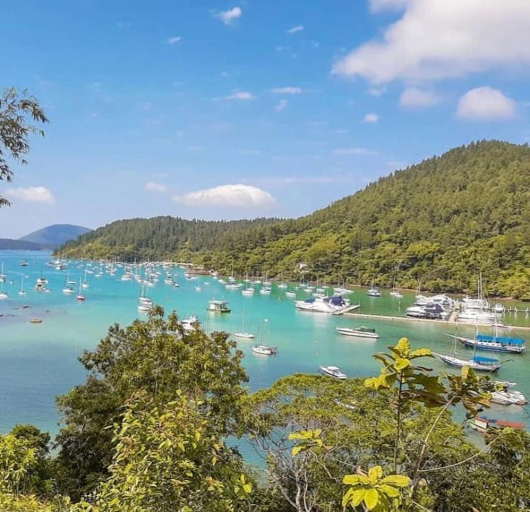 Hospedaria Vitoria Mar Ubatuba Esterno foto