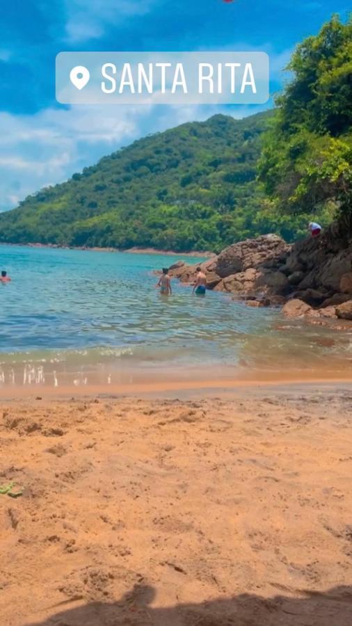 Hospedaria Vitoria Mar Ubatuba Esterno foto