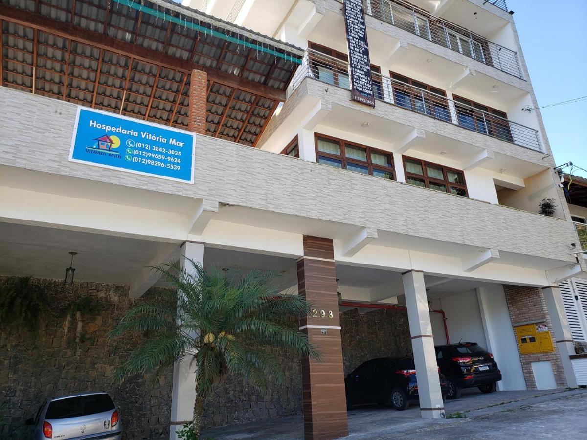 Hospedaria Vitoria Mar Ubatuba Esterno foto